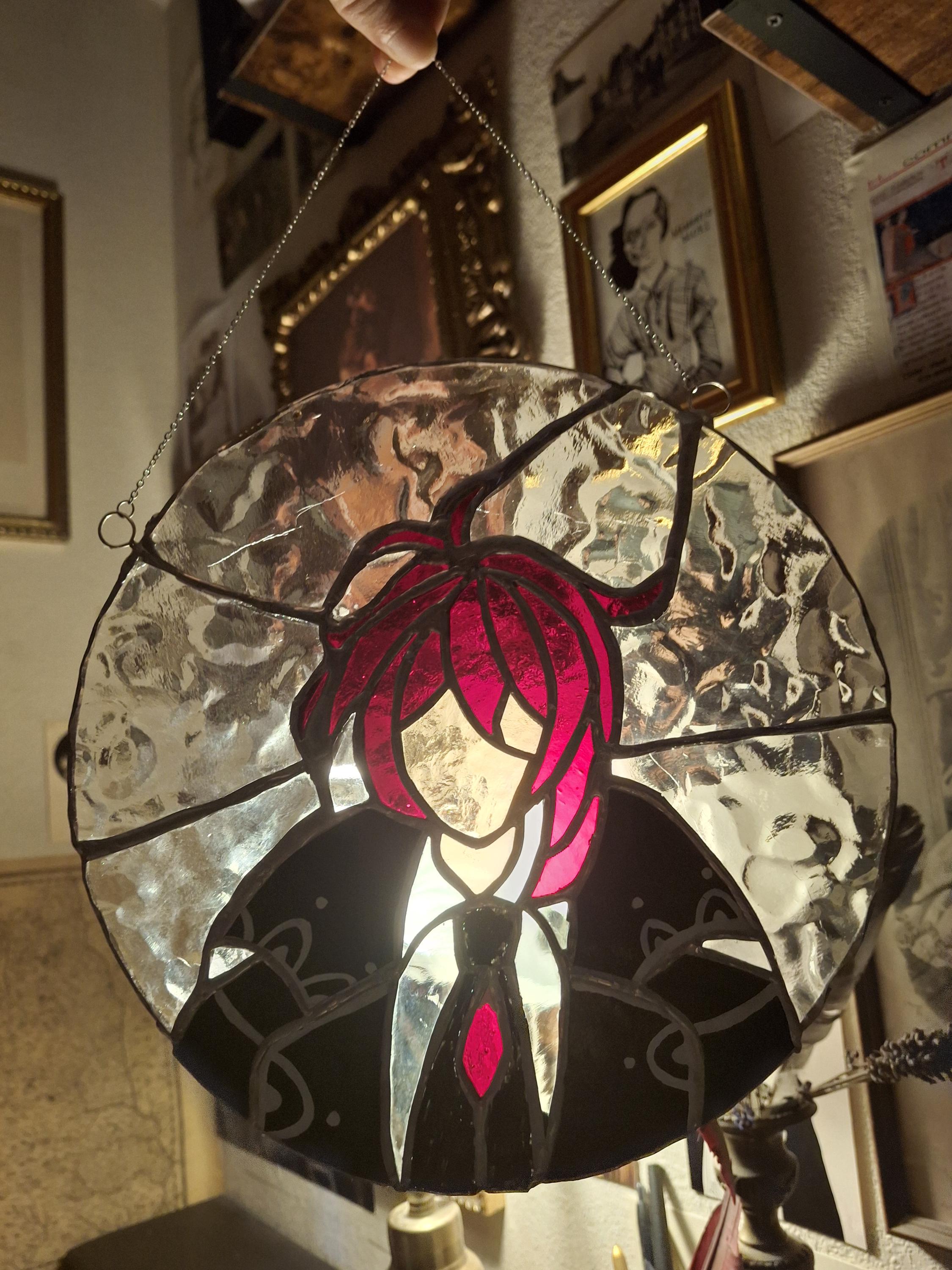 Vitrail Genshin Diluc - Art Diluc - Art Genshin