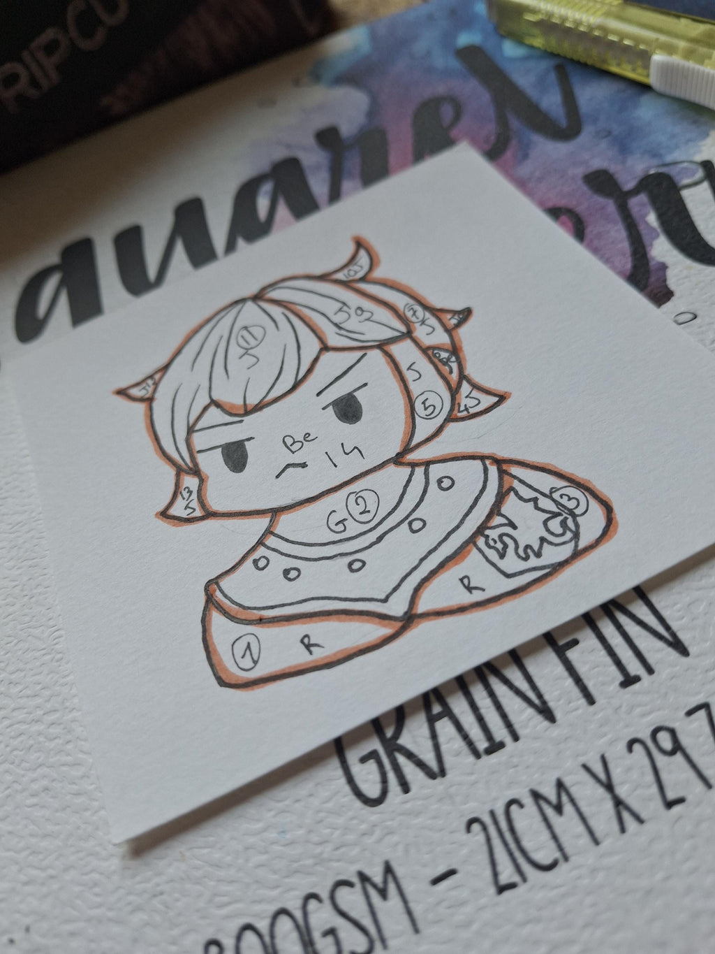BBC Merlin - vitrail Arthur Pendragon - attrape-soleil fait main