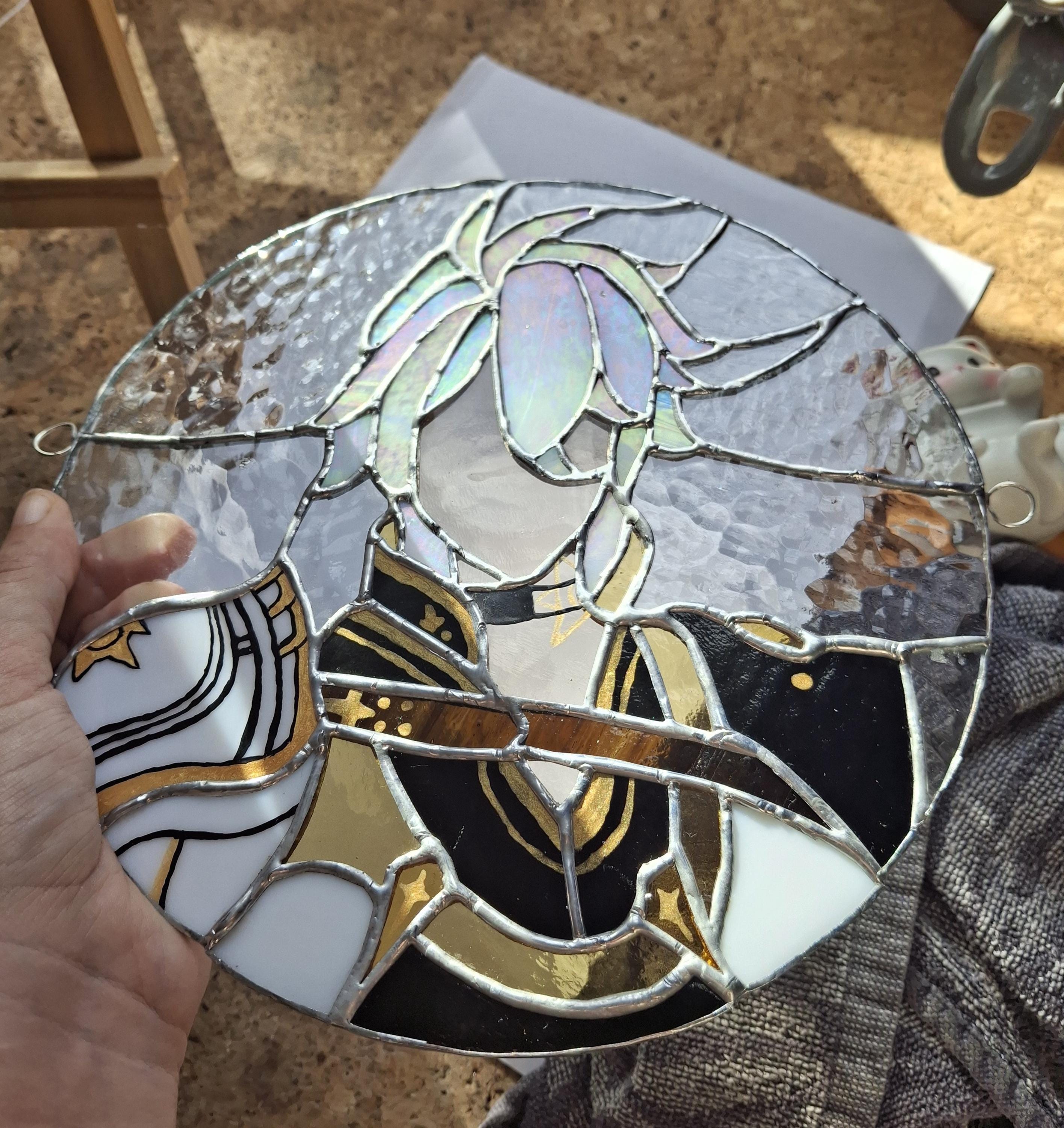Commande de vitrail Genshin impact - Honkai star rail - Fan art Genshin impact - Vitrail
