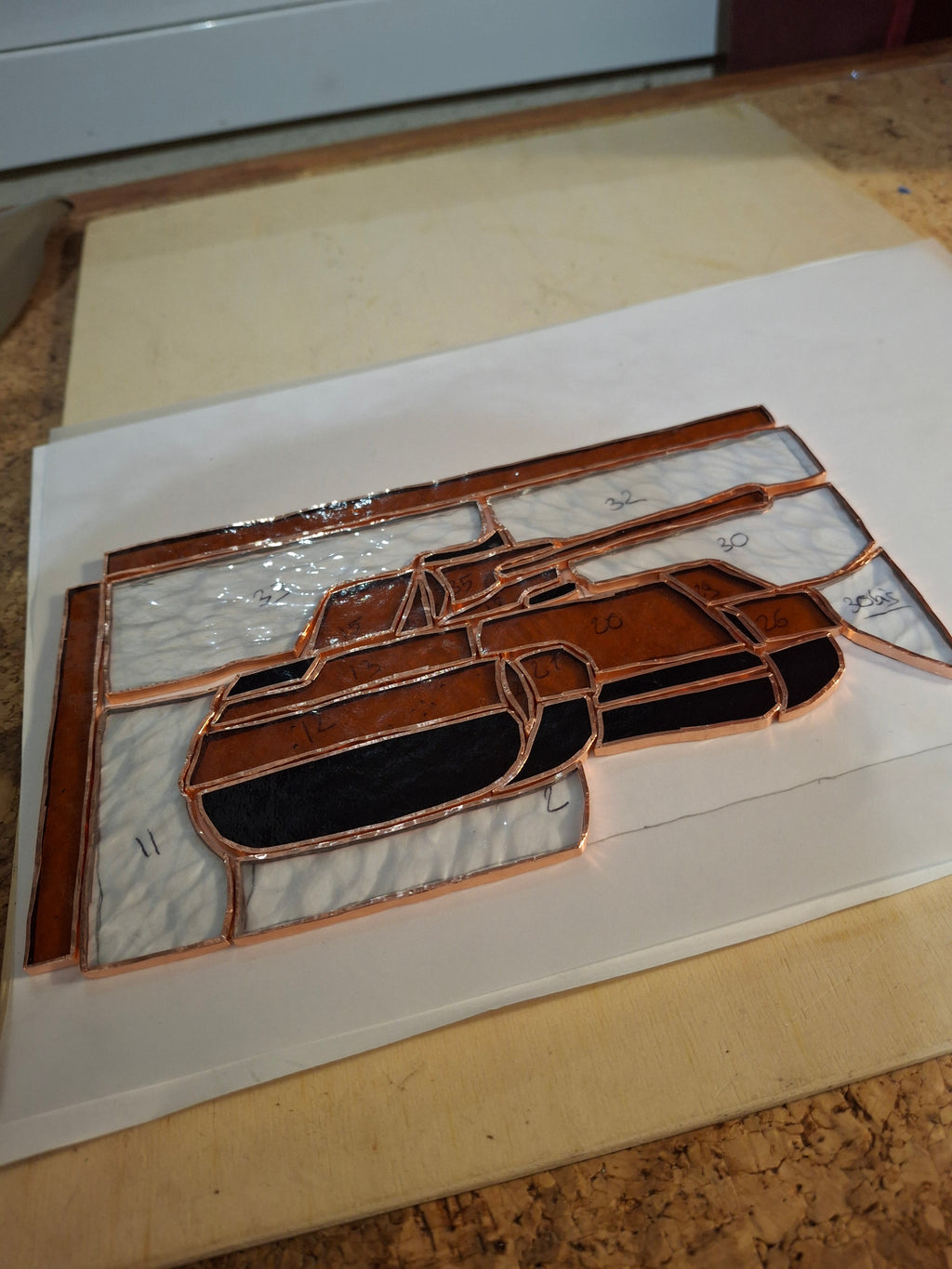 Military stained glass comissions! Tanks / aricraft / ships