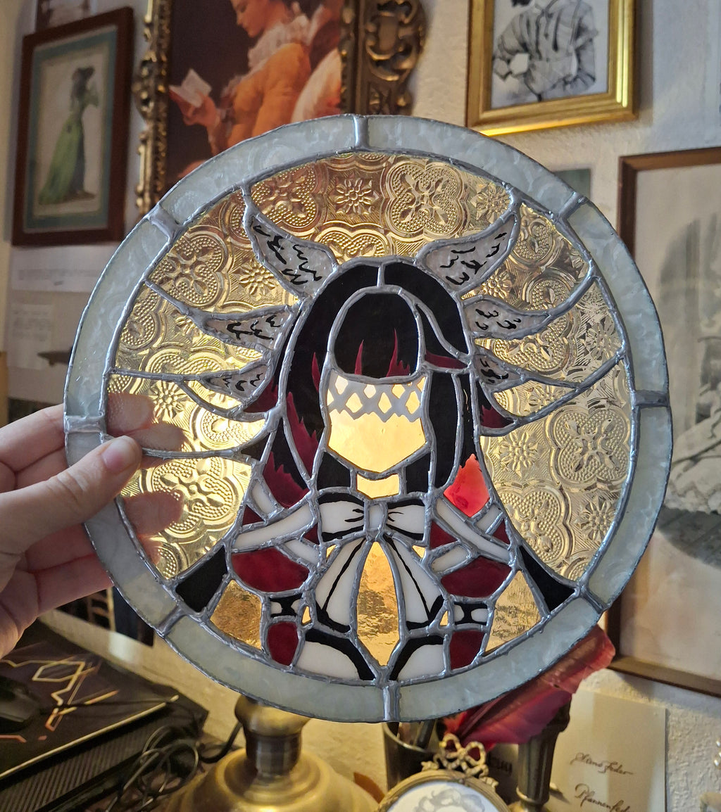 [Pre order] Columbina Genshin impact stained glass piece