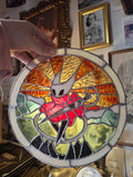 Hollow knight Silksong Hornet Stained glass artwork