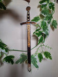 BBC Merlin- Escalibur sword mini stained glass - Medieval decor